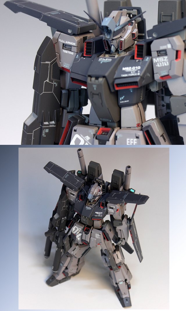 ZZ GUNDAM ver.gray color (FAZZ type) : 1/144 studio RECKLESS : MSZ 